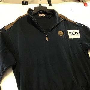 Harrah’s 1/4 Zip Pull over Sweater, XXL, High Roller premium